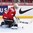 MONTREAL, CANADA - DECEMBER 27: Switzerland's Joren van Pottelgerghe #30 makes the skate save on this play during preliminary round action against the Czech Republic at the 2017 IIHF World Junior Championship. (Photo by Andre Ringuette/HHOF-IIHF Images)

